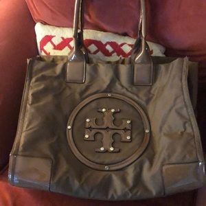 Tory Burch Ella Mini Tote - Tan